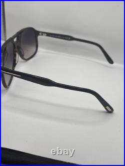 Tom Ford RAOUL 140mm Sunglasses with Dark Havana Frame and Roviex Non-Polarized