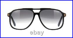 Tom Ford RAUL FT 0753 Black/Grey Shaded (01B) Sunglasses