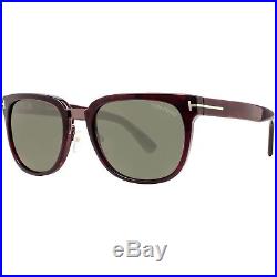 Tom Ford ROCK TF 290 52N Vintage Dark Havana / Green Gradient Men's Sunglasses