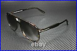 Tom Ford Raoul FT0753 52K Dark Havana Gradient Roviex 62 mm Men's Sunglasses