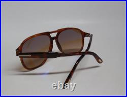 Tom Ford Raoul FT0753 53F Navigator Gradient Sunglasses Havana/Brown new