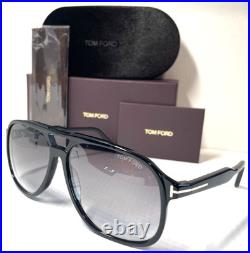 Tom Ford Raoul Tf753 01b Black W /grey Gradient Lens Authentic Sunglasses 62-14 Tom Ford Raoul Tf753 01b Black W /grey Gradient Lens Authentic Sunglasses 62-14