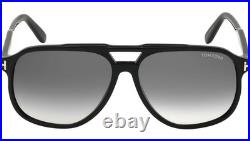 Tom Ford Raoul Tf753 01b Black W /grey Gradient Lens Authentic Sunglasses 62-14 Tom Ford Raoul Tf753 01b Black W /grey Gradient Lens Authentic Sunglasses 62-14