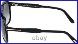 Tom Ford Raoul Tf753 01b Black W /grey Gradient Lens Authentic Sunglasses 62-14 Tom Ford Raoul Tf753 01b Black W /grey Gradient Lens Authentic Sunglasses 62-14