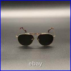 Tom Ford Raphael 02 FT0995 Aviator Sunglasses Gold Frame Green Lens Ships Today