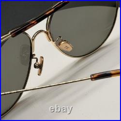 Tom Ford Raphael 02 FT0995 Aviator Sunglasses Gold Frame Green Lens Ships Today