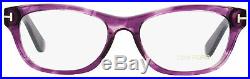 Tom Ford Rectangular Eyeglasses TF5425 081 Shiny Violet 53mm FT5425