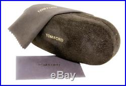 Tom Ford Rectangular Sunglasses TF332 Terry 01B Black/Gold 58mm FT0332
