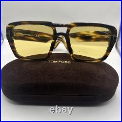 Tom Ford Redford FT1153 52E Dark Havana Brown 56 mm Sunglasses Photochromic