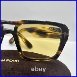 Tom Ford Redford FT1153 52E Dark Havana Brown 56 mm Sunglasses Photochromic