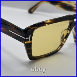 Tom Ford Redford FT1153 52E Dark Havana Brown 56 mm Sunglasses Photochromic