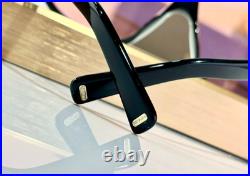 Tom Ford Rellen Mask Sunglasses TF1093 Black/Light Orange 71-7-120mm New