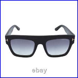 Tom Ford Renee Smoke Gradient Browline Ladies Sunglasses FT0847 01B 52