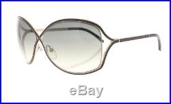 Tom Ford Rickie TF 179 01B Black & Gold / Gray Gradient Womens Sunglasses