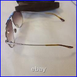 Tom Ford Riley 62mm Pilot Sunglasses 100 Authentic