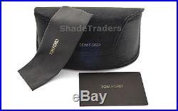 Tom Ford River Clubmaster Sunglasses Horn Black Blue Grey Gradient Ft 0367 60b