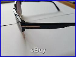 Tom Ford River polarised vintage square TF 367 01D Matte Black sunglasses