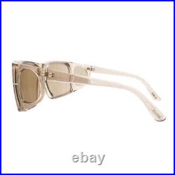 Tom Ford Rizzo Smoke Browline Men's Sunglasses FT0730 20A 61 FT0730 20A 61