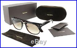 Tom Ford Rock TF290 01F 55mm Dark Havana/Brown Gradient Unisex Square Sunglasses