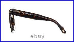 Tom Ford SABRINA-02 FT 0764 Dark Havana/Brown Shaded (52K) Sunglasses