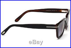 Tom Ford SNOWDON FT 0237 black havana/grey shaded (05B A) 52mm Sunglasses
