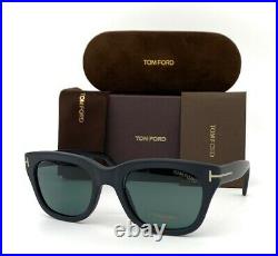 Tom Ford SNOWDON FT0237 Black / Blue 52mm Sunglasses TF0237