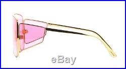 Tom Ford SPECTOR FT 0708 Gold/Pink (33Y) Sunglasses