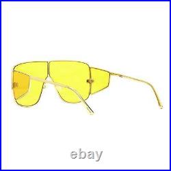 Tom Ford SPECTOR TF 0708 33E Yellow & Gold Sunglasses Sonnenbrille UNISEX