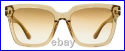 Tom Ford Selby Sunglasses TF952 45G Transparent Brown 55mm FT0952 Tom Ford Selby Sunglasses TF952 45G Transparent Brown 55mm FT0952