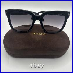 Tom Ford Selby Women's Sunglasses Black (FT0952-01B-55) Flawless Authentic