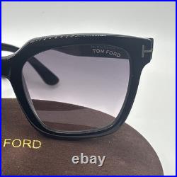 Tom Ford Selby Women's Sunglasses Black (FT0952-01B-55) Flawless Authentic