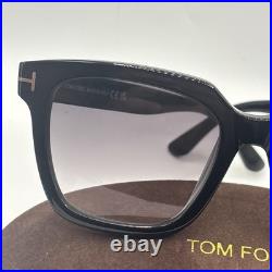 Tom Ford Selby Women's Sunglasses Black (FT0952-01B-55) Flawless Authentic