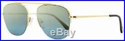 Tom Ford Semi-Rimless Sunglasses TF667 Abott 28X Gold/Havana 56mm FT0667