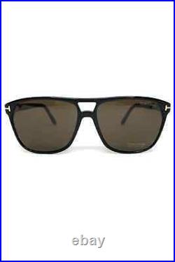 Tom Ford Shelton TF679 01E Black PLASTIC Aviator Sunglasses Frame 59-15-145