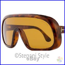 Tom Ford Shield Sunglasses TF471 Sven 56E Havana FT0471