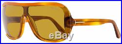 Tom Ford Shield Sunglasses TF559 Porfirio-02 53E Light Havana 0mm FT0559