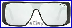 Tom Ford Shield Sunglasses TF710 Atticus 01C Shiny Black 0mm FT0710
