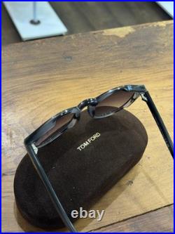 Tom Ford Shiny Striped Grey/Grey Sunglasses