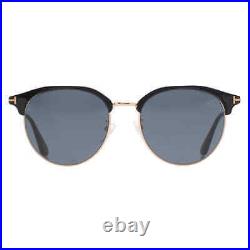 Tom Ford Smoke Oval Unisex Sunglasses FT0889-K 01A 55 FT0889-K 01A 55