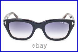 Tom Ford Snowdon Black / Gray Sunglasses TF237 05B 52mm