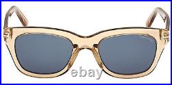 Tom Ford Snowdon Men's Champagne Squared Sunglasses FT0237 45V 52 Italy