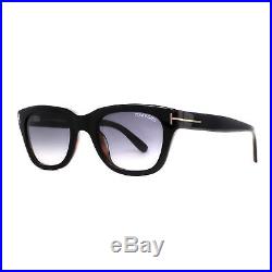 Tom Ford Snowdon TF 237 05B 50mm Shiny Black/Gray Gradient Men Square Sunglasses