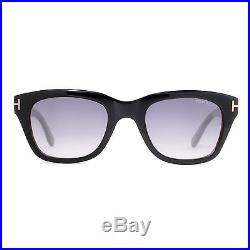 Tom Ford Snowdon TF 237 05B Black/Gray Gradient Square Sunglasses