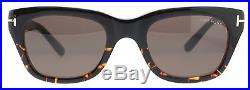 Tom Ford Snowdon TF 237 05J Black/Havana Unisex Wayfarer Sunglasses