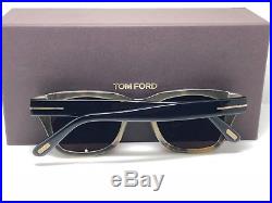 Tom Ford Snowdon TF 237 05J Dark Havana / Gold / Brown Lens Sunglasses