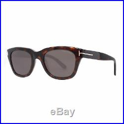Tom Ford Snowdon TF 237 52N 50mm Havana Brown/Green Square Sunglasses