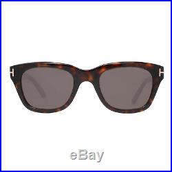 Tom Ford Snowdon TF 237 52N 50mm Havana Brown/Green Square Sunglasses