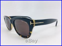 Tom Ford Snowdon TF0237 05J Black Havana / Brown Gradient 50mm Sunglasses 237