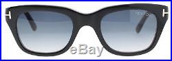 Tom Ford Snowdon TF237 05B Black/Brown Vintage Wayfarer Sunglasses