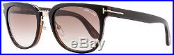 Tom Ford Square Sunglasses TF290 Rock 01F Black/Gold 55mm FT0290
